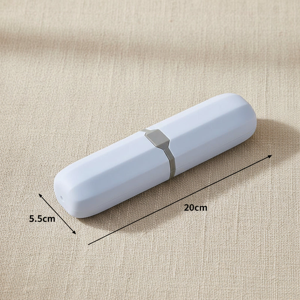 Storage Solutions Portable Toothbrush & Toothpaste Travel Case
