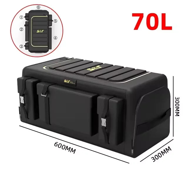 Storage Solutions Collapsible Car Trunk Organizer